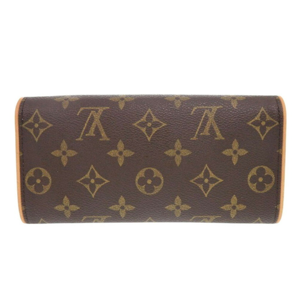 LOUIS VUITTON Brown Monogram Pochette Shoulder Bag - Picture 4 of 9